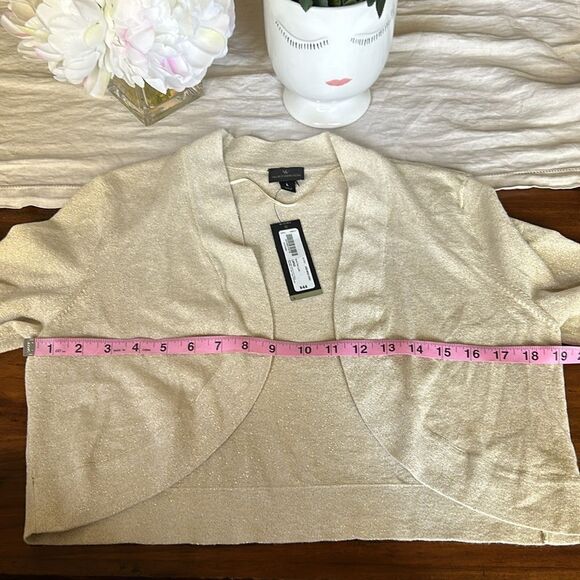 Worthington Gold Ore Lurex Sz L NWT - Picture 8 of 10